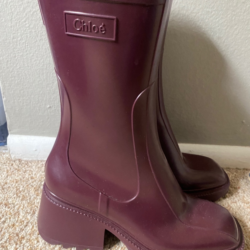 Chloe rain boots